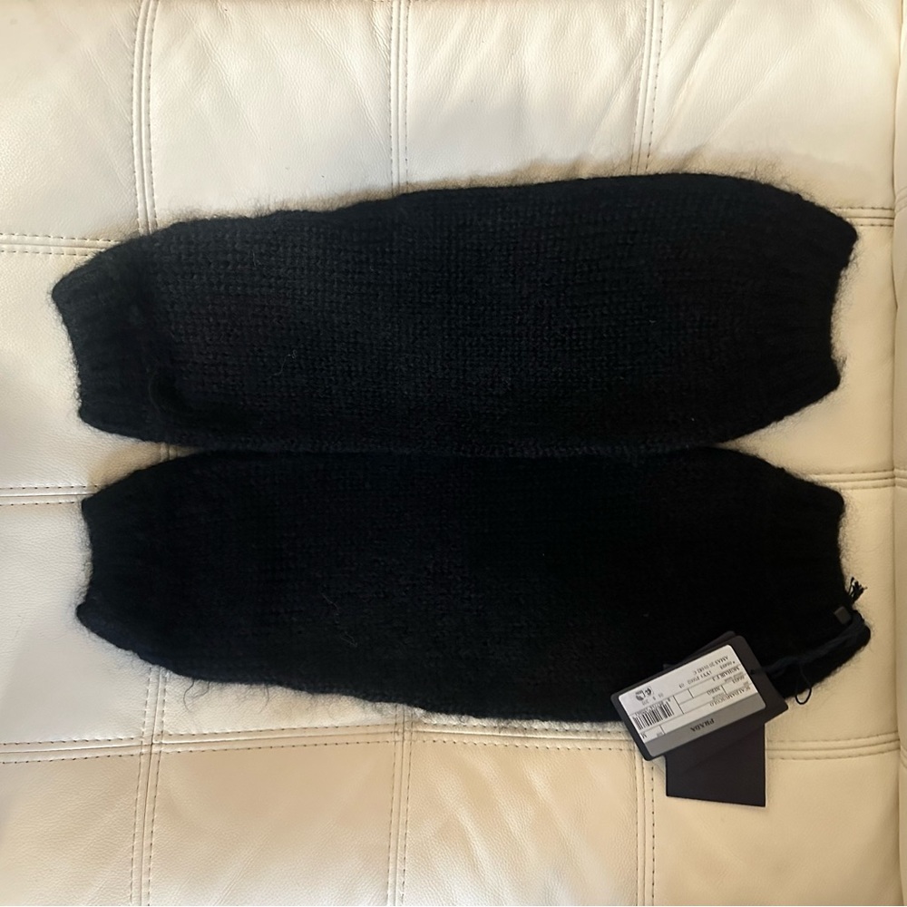 Prada Black Leg Warmers - Picture 4 of 6